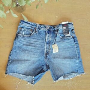 Levi’s 501 Original Mid Thigh Denim Shorts NWT - Odeon wash - Size 32